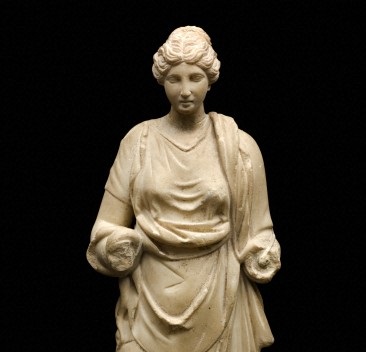 L0057462 Statue of the goddess Hygeia, Roman, 100 BCE - 100 CECredit: Science Museum, London. Wellcome Imagesimages@wellcome.ac.ukhttp://wellcomeimages.orgHygeia was one of the daughters of Asklepios, the Greco-Roman god of medicine and healing. Hygeia was worshipped as the goddess of good health or cleanliness. Her name is where we get the word hygiene from. This small statue is made from marble and was reputedly found in Ostia, Italy, in the early 1900s.maker: Unknown makerPlace made: Roman Republic and Empiremade: 100 BCE - 100 CE Published: - Copyrighted work available under Creative Commons Attribution only licence CC BY 4.0 http://creativecommons.org/licenses/by/4.0/